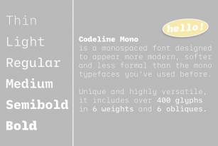 Codeline Mono Font Download