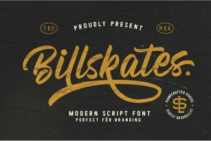 Billskates Font Download