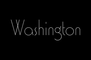 Washington Font Download