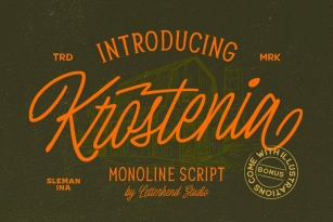 Krostenia Font Download