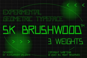 SK Brushwood Font Download