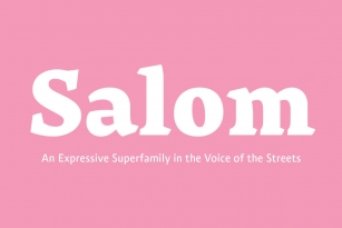 Salom Font Download