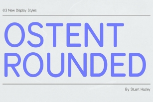 Ostent Rounded Font Download