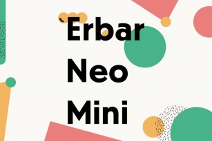 Erbar Neo Mini Font Download