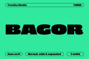 Bagor Font Download
