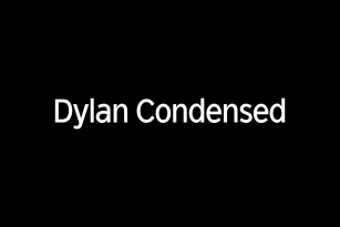 Dylan Condensed Font Download