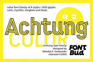 Achtung Font Download