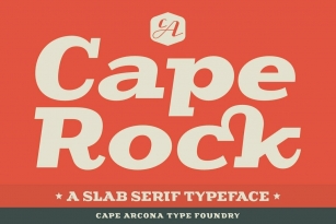 CA CapeRock Font Download