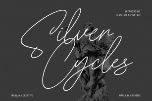 Silver Cycles Font Download