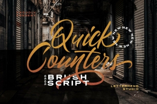 Quick Counters Font Download
