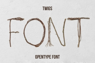 Twigs SVG Font Download