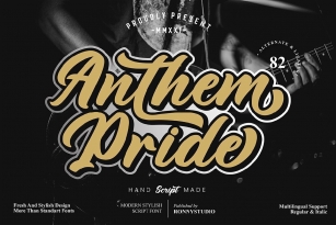 Anthem Pride Font Download