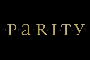 Parity Font Download