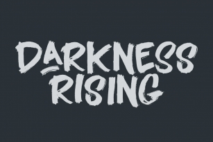 Darkness Rising Font Download