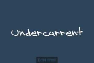 Undercurrent Font Download
