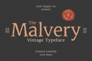 Malvery Font Download