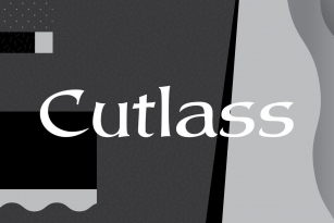 Cutlass Font Download