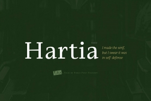 Hartia Font Download