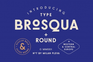 Brosqua Font Download
