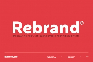 Rebrand Font Download