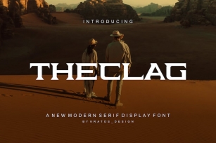 Theclag - Font Font Download