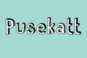 Pusekatt Font Download