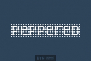 Peppered Font Download