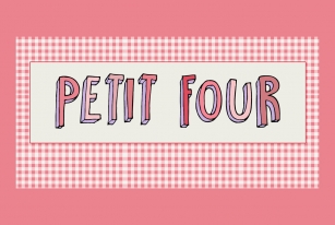 Petit Four Font Download