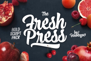 Fresh Press Font Download