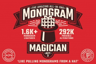 MONOGRAM MAGICIAN - ACT 3 Font Download