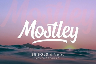 Mostley Script Font Download