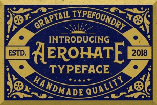 Aerohate Font Download