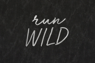 Run Wild Font Download