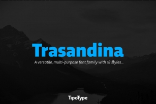 Trasandina Font Download