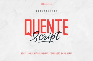 Quente Script and Tamigos Font Download