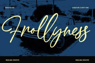 Frollyness Font Download