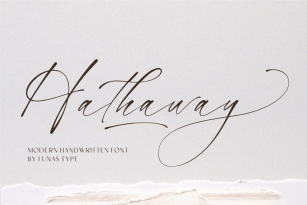 Hathaway Font Download