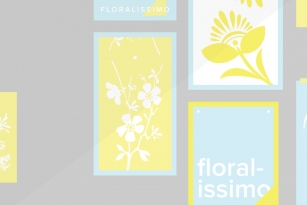 Floralissimo Font Download