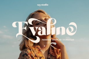 Evaline Font Download