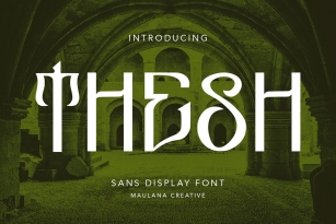 Thesh Font Download