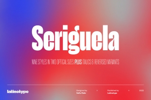 Seriguela Font Download