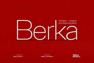 Berka Font Download