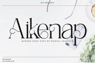 Aikenap Font Download