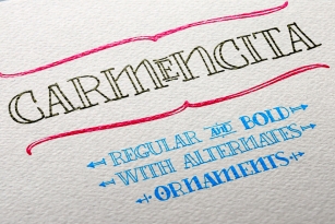 Carmencita Font Download