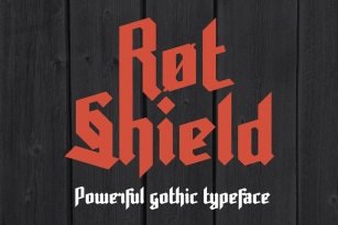 Rot Shield Font Download