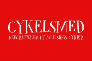 Cykelsmed Font Download