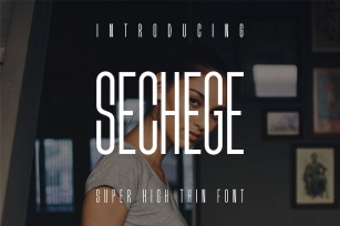 Sechege Font Font Download