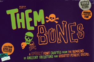 Them Bones Font Download