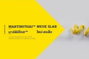 MartiniThai Neue Slab Font Download