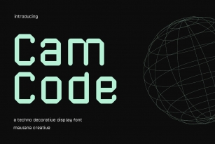Camcode Font Download